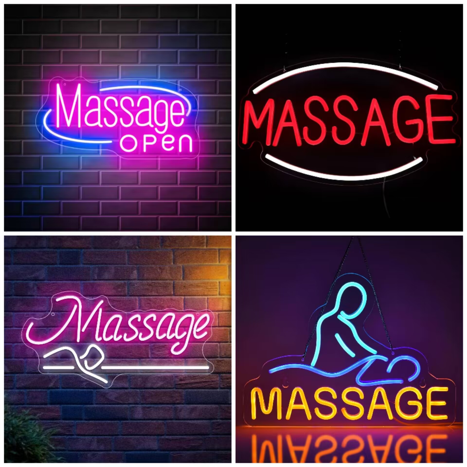 Massage Spa Open LED Neon Sign - Wellness Spa And Salon recensie en prijs
