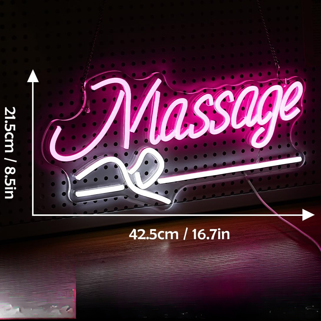 Massage Spa Open LED Neon Sign - Wellness Spa And Salon recensie en prijs