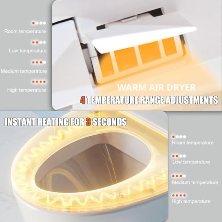 Electric Bidet Toilet Seat wit - Spa & Wellness Komplex Bristol Royal * * * * recensie en prijs