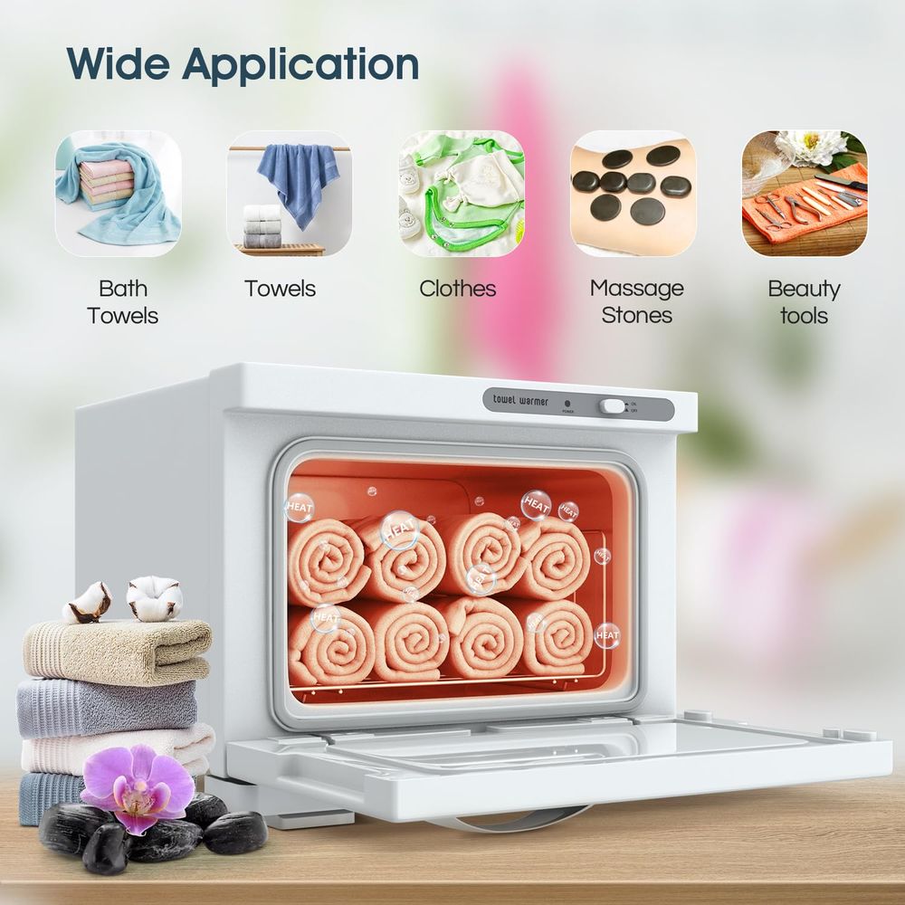 Compact 8L White Towel Warmer  - Spa & Wellness Komplex Bristol Royal * * * * recensie en prijs