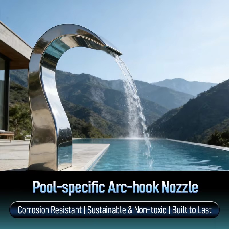 Stainless Steel Arc Hook Nozzl - Spa & Wellness Komplex Bristol Royal * * * * recensie en prijs