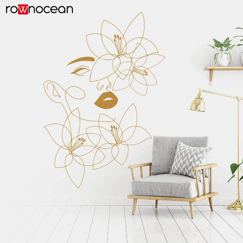 One Line Wall Decals Beauty Wa - Wellness Spa And Salon recensie en prijs
